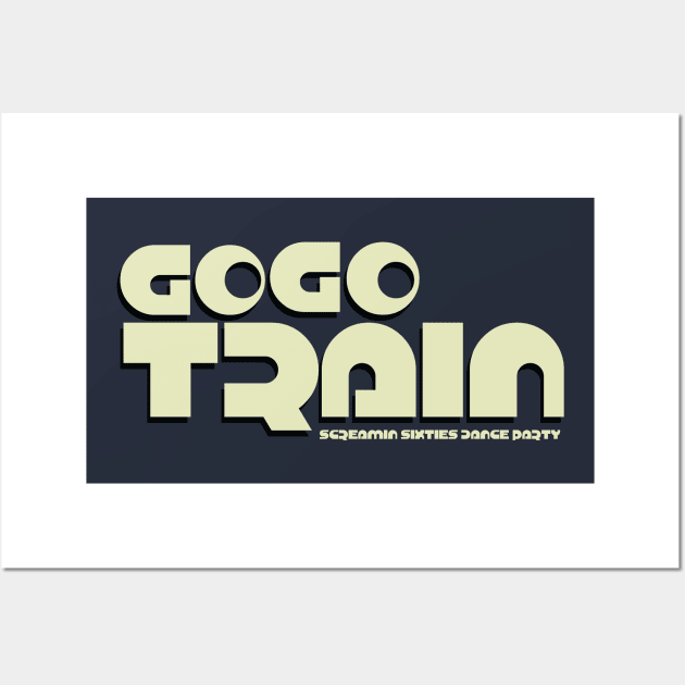 GoGo Train Wall Art by modernistdesign